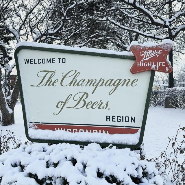 Welcome to the Champagne of Beers region where it is always Miller Time! 🍻 

Tuesday 1/16: The gift shop and tastings will be available today 10-5pm, but tours will not be running because of the cold weather! 

#millerbrewery #millerbeer #milwaukee #millerhighlife #champagneofbeers #brewery